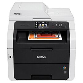 Brother 600 x 2400 dpi 23 ppm Wireless All in One Color Laser Printer - MFC9340CDW