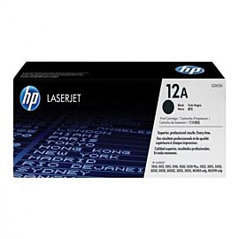 HP 12A Toner Cartridge (Black) for LaserJet 1020/3020/1022 Series Printer - Q2612AC