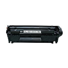 HP 12A Dual-Pack Toner Cartridge Black 2 Pack - Q2612D