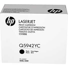 HP Extra High Capacity Toner Cartridge (Black) for LaserJet Printers - Q5942YC