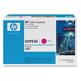 HP Toner Cartridge (Magenta) for Color LaserJet 4700 Series Printer - Q5953-67901