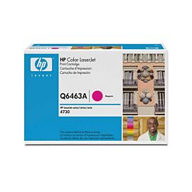 HP Toner Cartridge (Magenta) for Color LaserJet 4730 Series Printer - Q6463A