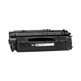 HP 53X Dual Pack Toner Cartridge Black - Q7553XD