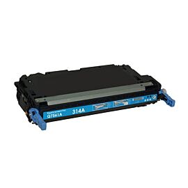HP 314A Toner Cartridge (Cyan) for Color LaserJet 2700/3000 Series Printer - Q7561A