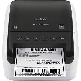Brother 300 x 300 dpi 69 ppm Wide Format Thermal Label Printer - QL-1110NWB