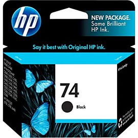 HP 74 Ink Cartridge Black Inkjet SM566AN 140 - SM566AN#140
