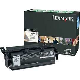 Lexmark Laser, 25000 Pages Black, 1-Pack Original Toner Cartridge - T650H11A