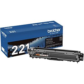 Brother TN221 Black 2.5K Yield Toner Cartridge - TN221BK
