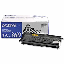 Brother Laser, 2600 Pages Black, 1-Pack Original Toner Cartridge - TN360