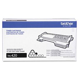 Brother TN450 Black 2.6K High Yield Toner Cartridge - TN420