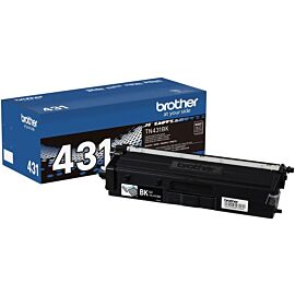 Brother Black Standard Yield, 3000 Pages, 1-Pack Toner Cartridge - TN431BK