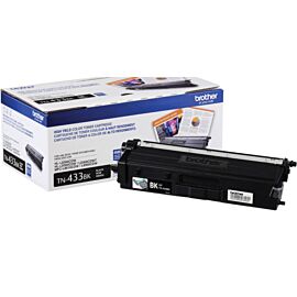 Brother TN433 Black 4.5K High Yield Toner Cartridge - TN433BK
