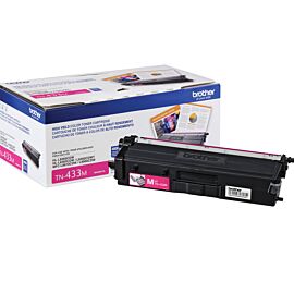 Brother TN433 Magenta 4K High Yield Toner Cartridge - TN433M