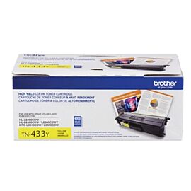 Brother TN433 Yellow 4K High Yield Toner Cartridge - TN433Y