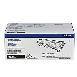 Brother Black 8K High Yield Toner Cartridge - TN850