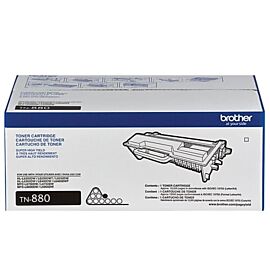 Brother Black 12K Super High Yield Toner Cartridge - TN880