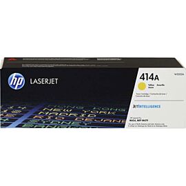 HP 414A Yellow, Laser, 2100 Pages, 1-Pack Toner Cartridge - W2022A