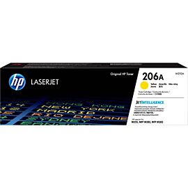 HP 206A Yellow, Laser, 1250 Pages, 1-Pack Original Toner Cartridge - W2112A